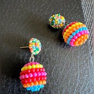 💛 4 for $20 💛 Bohemian Colorful Beaded Drop Earrings